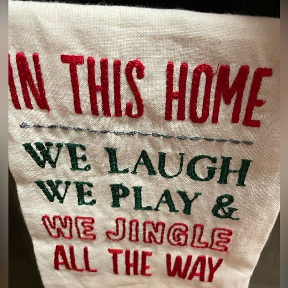 Primitives by Kathy Christmas Embroidered Dish Towel - Picture 2 of 7